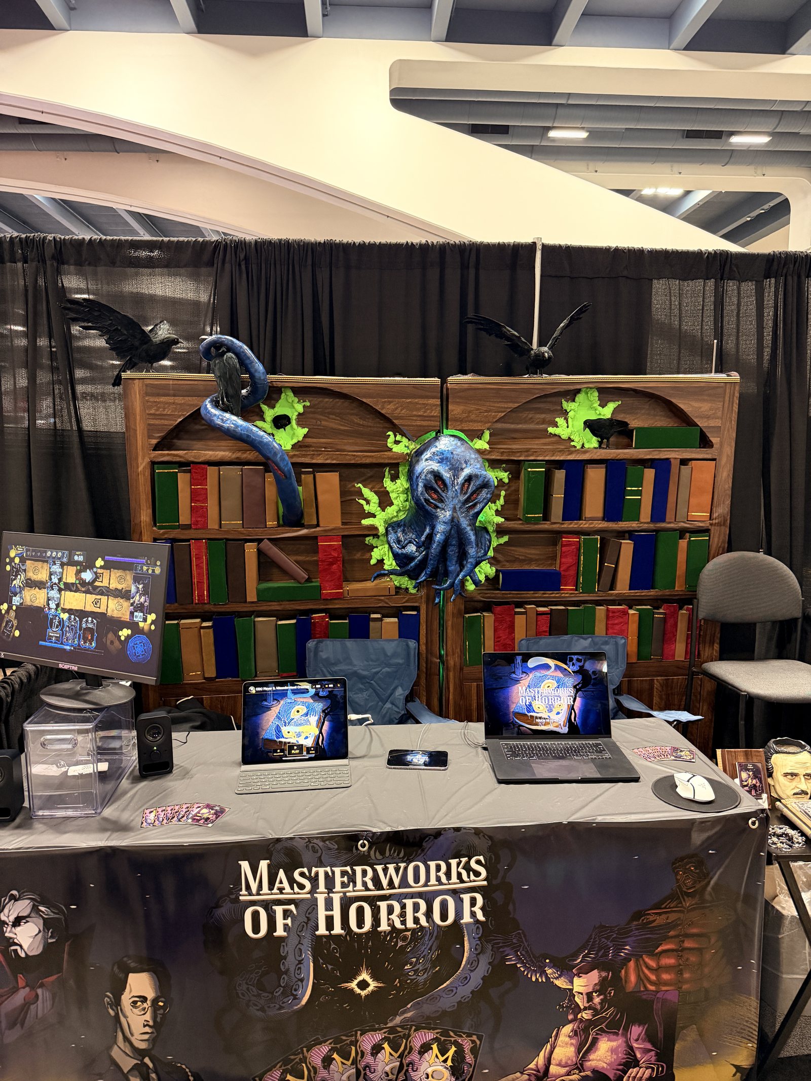 Our booth at GDC